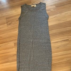 Women’s Medium sleeveless jersey dress Gray